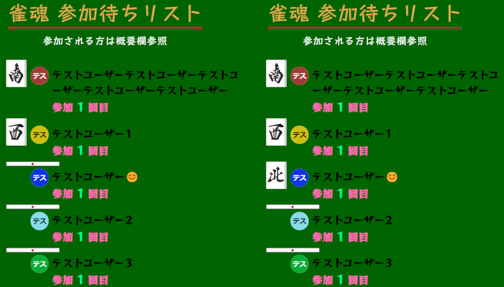 order-mahjongsoul　わんコメ　テンプレート